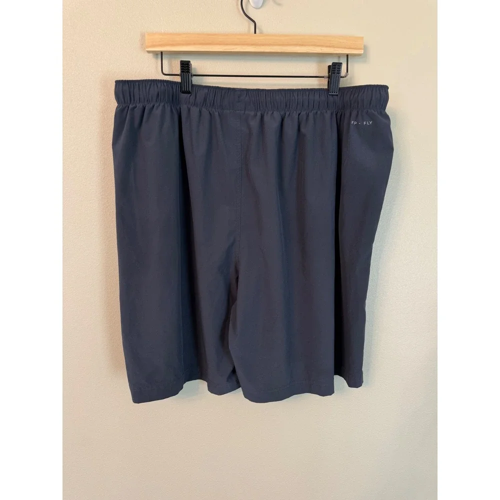 Free Fly Breeze Pull On Shorts XXL Gray Fog Athletic Stretch 8